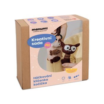 Manumi creative crochet kit for a pendant Kitten