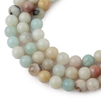 Mix Amazonite beads 8mm