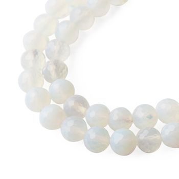 Opalite 8 mm faceted