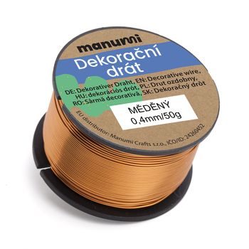 Medený drôt 0,4 mm/50 g