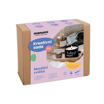 Manumi kreativní sada na výrobu masážní svíčky