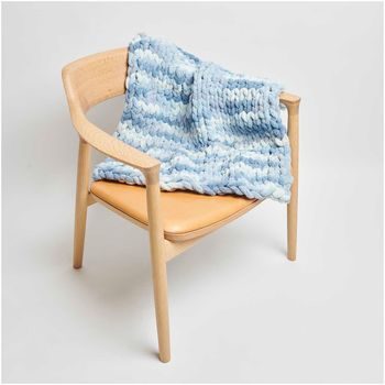 Rico design crochet yarn Chenillove Super Big Print shade 001 cream