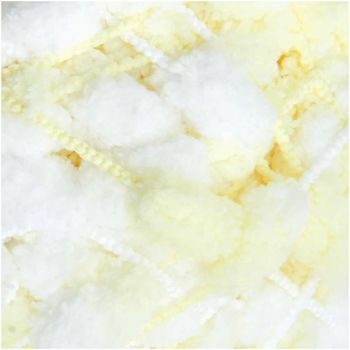 Rico design háčkovacia bambulková priadza POMPON Print ružovo-biela