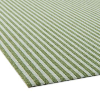 Felt Christmas design striped 1mm grey-green