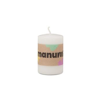 Manumi svíčka k dozdobení kónická 24 x 240 mm bílá