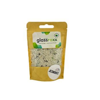 Jesmonite sklenené kamienky GlassRoxx krémové 150 g