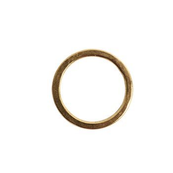 Nunn Design connector medium organic circle 24mm gold-plated