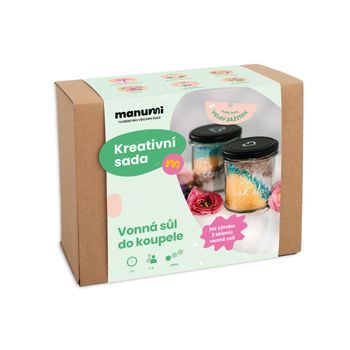 Manumi kreativní sada na výrobu vonné soli do koupele