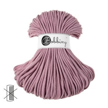 Bobbiny Macramé Cord Premium 5mm Dusty pink