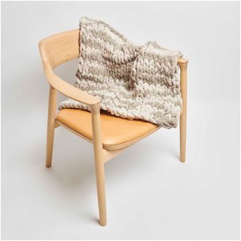 Rico design crochet yarn Chenillove Super Big Print shade 001 cream