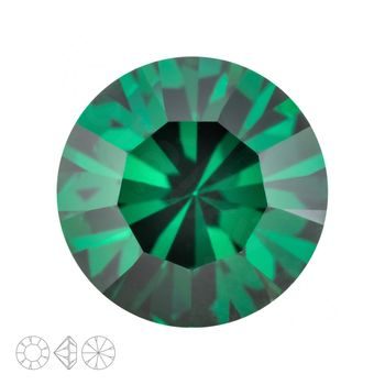 Preciosa MC Šaton MAXIMA SS39 Emerald
