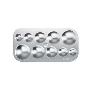 Sculpey mould for baking hollow beads