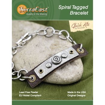 TierraCast quick kit bracelet Spiral