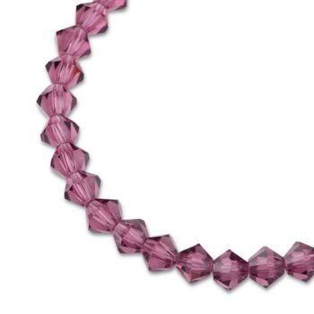 Preciosa MC bead Rondelle 6mm Amethyst