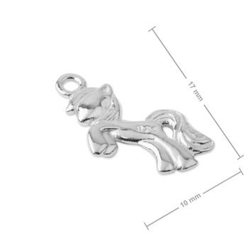 Silver pendant pony No.1014