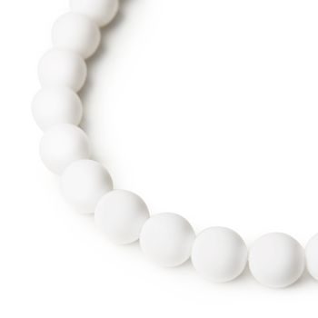 Manumi české sklenené stláčané guľôčky Chalk Matt 10mm č.92