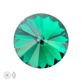 Preciosa MC Rivoli MAXIMA SS47 Emerald