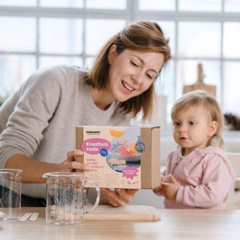 Manumi kreativní sada na dekorování vánočních ozdob stříbrná