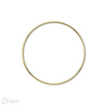 Metal ring for macramé 15.5cm