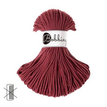 Bobbiny macramé šnúra Junior 3mm Wild Rose