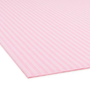 Felt striped design 1mm pink-white