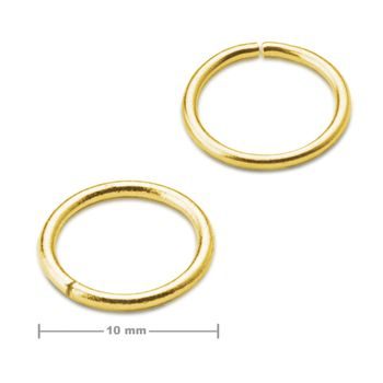 Jump ring 10mm gold