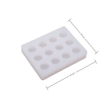 Manumi silikonová forma na odlévání kreativní hmoty 85 x 63 x 15 mm mušličky