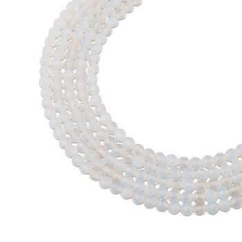 Opalite faceted beads 3mm