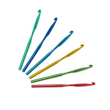 Aluminum crochet hook 7 mm