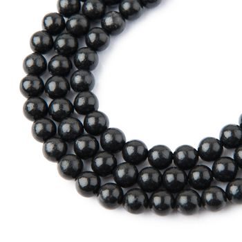 Shungite beads 6mm