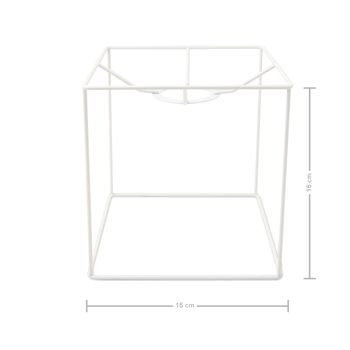 Lampshade frame for a lamp cube 15cm