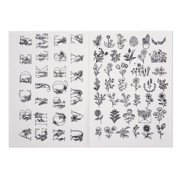 Manumi water-soluble embroidery base with plant and animal motifs
