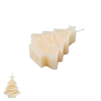 Silicone mould for casting creative clay Christmas tree 200x164x11mm