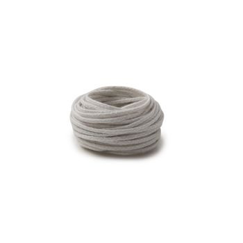Candle wick flat braided from soy wax ø3-5cm