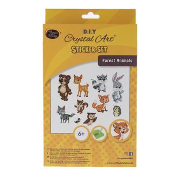 Diamond painting sticker set forest animals