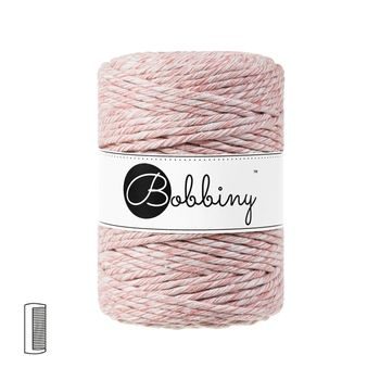 Bobbiny Macramé příze XXL 5mm Strawberry