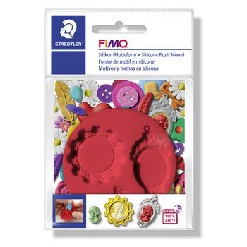 FIMO silicone push mould Cameo