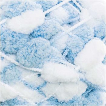 Rico design háčkovacia bambulková priadza POMPON Print ružovo-biela