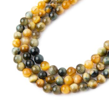 Dreamy Tiger Eye AA beads 4mm