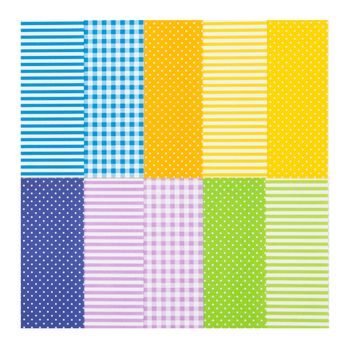 Set of papers with a print BASIC 20 sheets 24x34cm 270g/m²