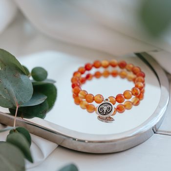 Manumi kreativní sada na výrobu náramku z minerálů se znamením zvěrokruhu Ryby