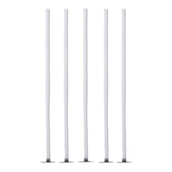 Knoty 15 cm s držákem impregnované pro všechny druhy vosků do svíček ø8-10 cm splétané