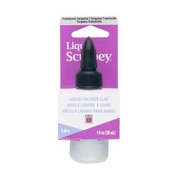 Sculpey liquid polymer clay 30ml transparent turquoise
