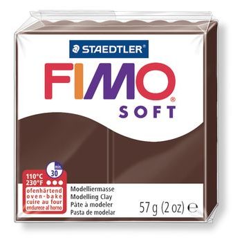 FIMO Soft 57g (8020-75) ciocolată