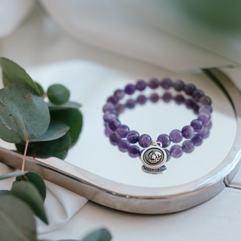 Manumi kreativní sada na výrobu náramku z minerálů se znamením zvěrokruhu Panna