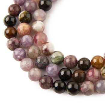 Tourmaline beads 8mm