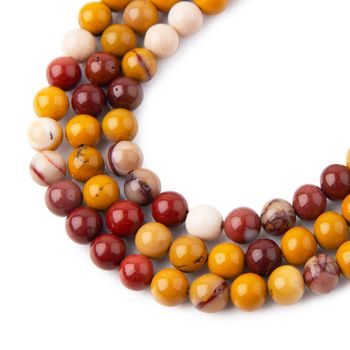 Mookaite Jasper beads 6mm