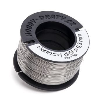 Stainless steel wire 0.3mm/50g