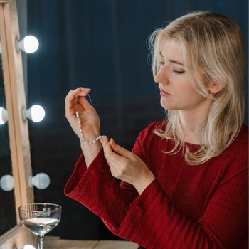 Manumi kreativní sada na dekorování vánočních ozdob stříbrná