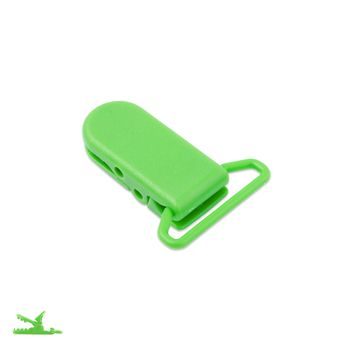 Plastic dummy clip 37x16x9mm Medium Sea Green